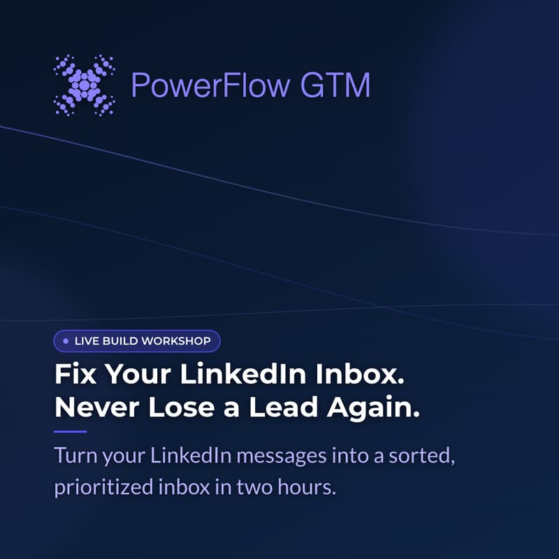 Cover Image for Fix Your LinkedIn Inbox. Never Lose a Lead Again.