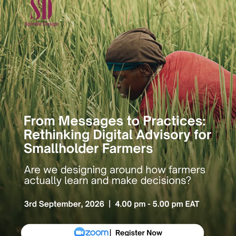 Cover Image for From Messages to Practices: Rethinking Digital Advisory for Smallholder Farmers
