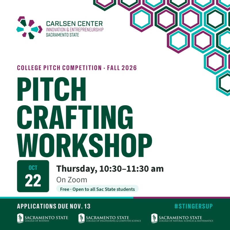 Cover Image for Pitch Crafting Workshop (Zoom) | College Pitch Competition