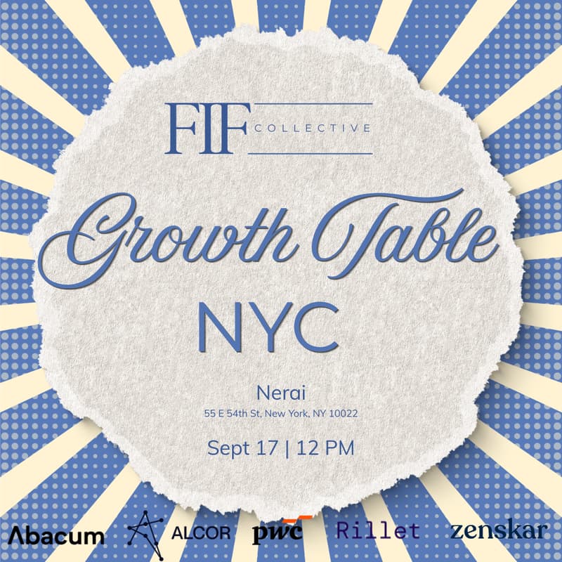 Cover Image for FIF Collective's Growth Table NYC