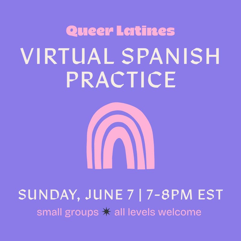 Cover Image for Pride Virtual Spanish Practice 🌈