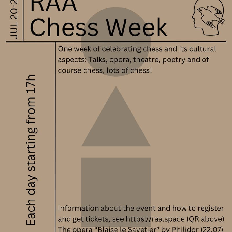 Cover Image for Hands and Brain Tournament at RAA Chess Week