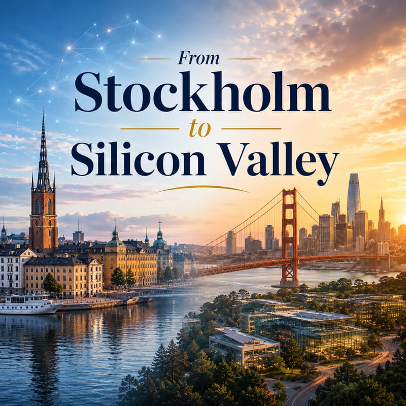 Cover Image for From Stockholm to Silicon Valley launch at Sting.