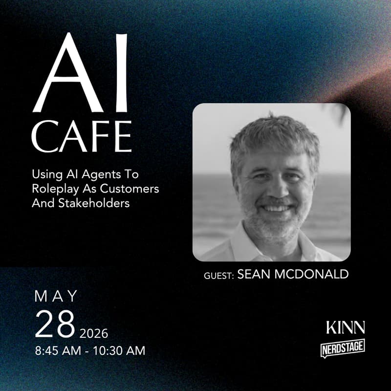 Cover Image for AI Cafe: Using AI Agents To Roleplay As Customers And Stakeholders