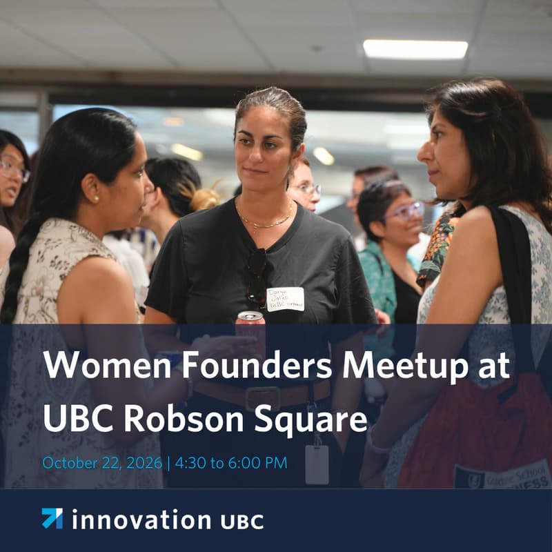 Cover Image for Women Founders Meetup at UBC Robson Square