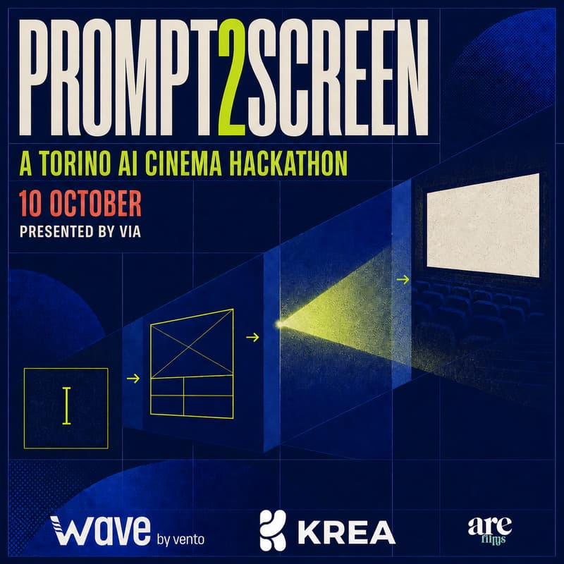Cover Image for Prompt2Screen - AI Cinema Hackaton by VIA