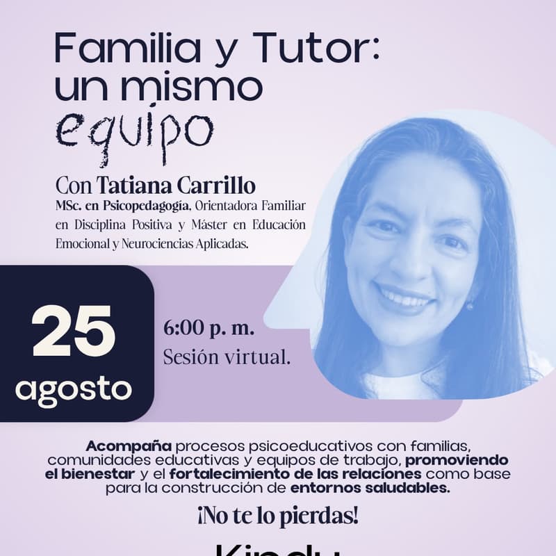 Cover Image for Familia y Tutor: un mismo equipo