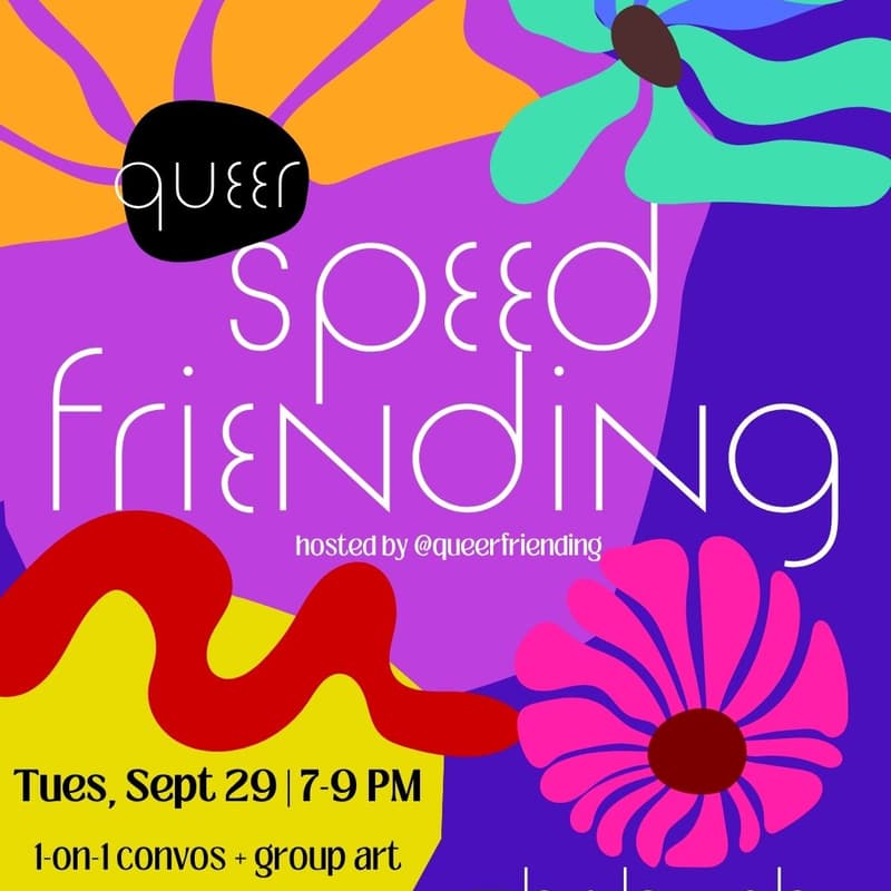 Cover Image for Queer Speed Friending @ The Bush