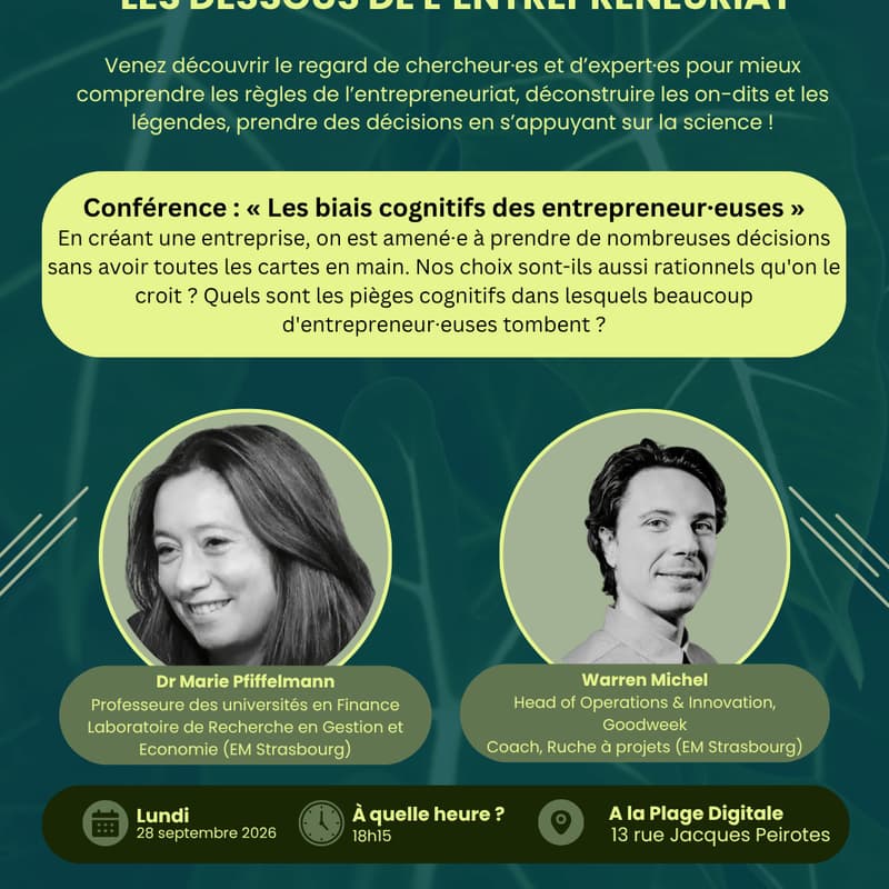 Cover Image for Regards - Les biais cognitifs des entrepreneur·es