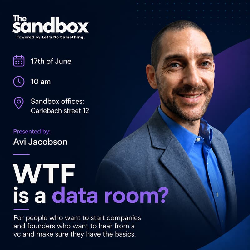Cover Image for WTF is a Data Room? (Startup Basics)
