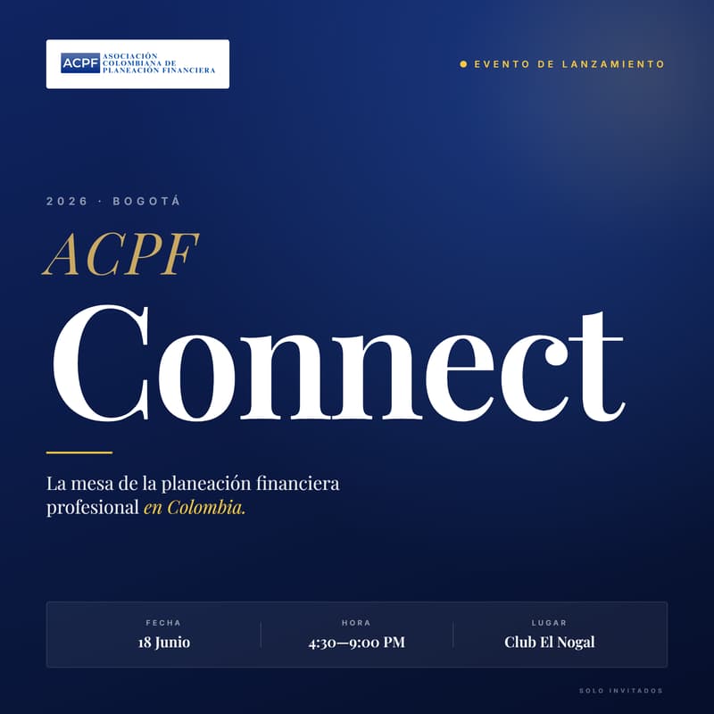 Cover Image for ACPF Connect | La mesa de la planeación financiera profesional en Colombia