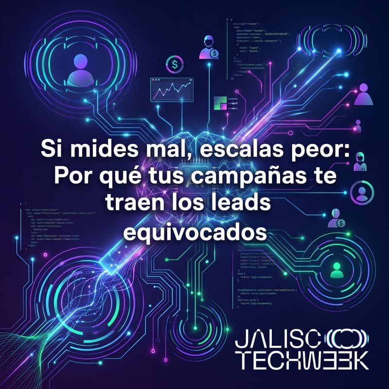 Cover Image for Si mides mal, escalas peor: Por qué tus campañas te traen los leads equivocados