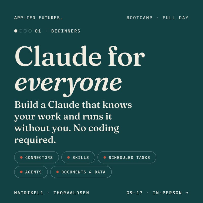 Cover Image for Bootcamp | Claude for Everyone