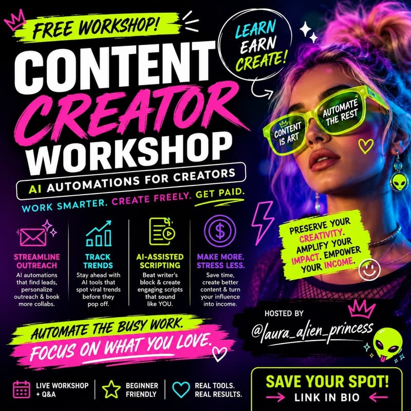 Cover Image for Content Creator Workshop
