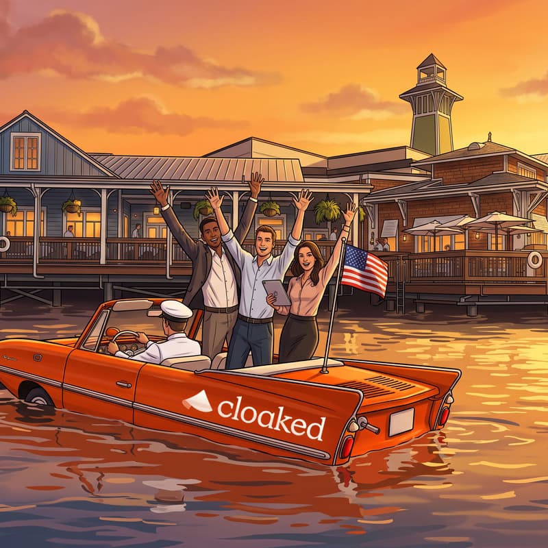 Cover Image for Dinner, drinks & a drive into the water