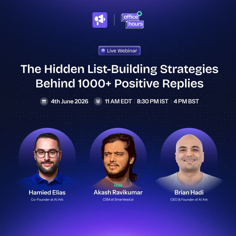 Cover Image for The Hidden List-Building Strategies Behind 1000+ Positive Replies