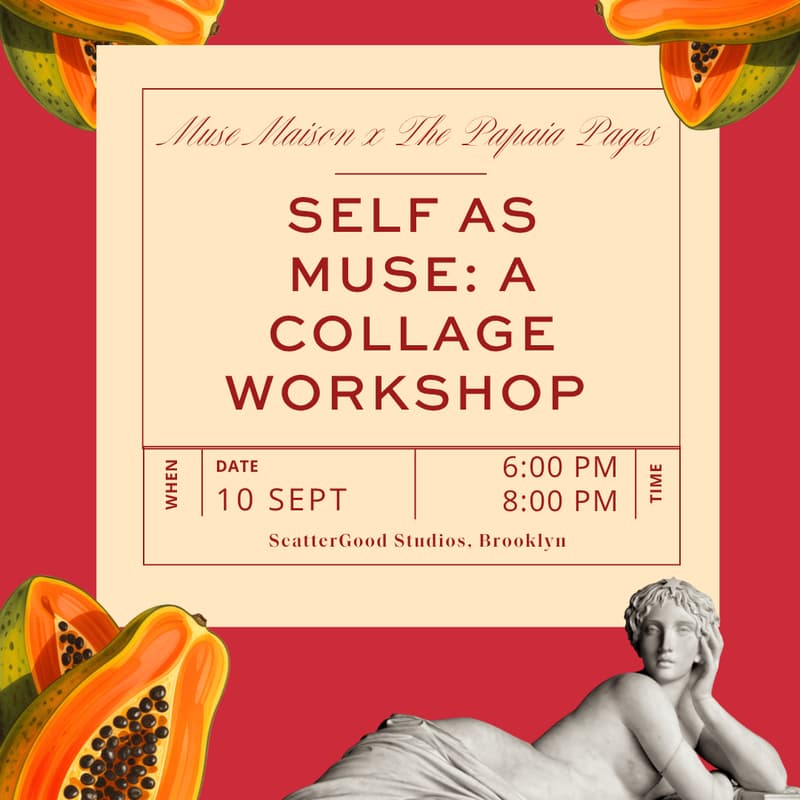 Cover Image for Self as Muse: A Collage Workshop ✨