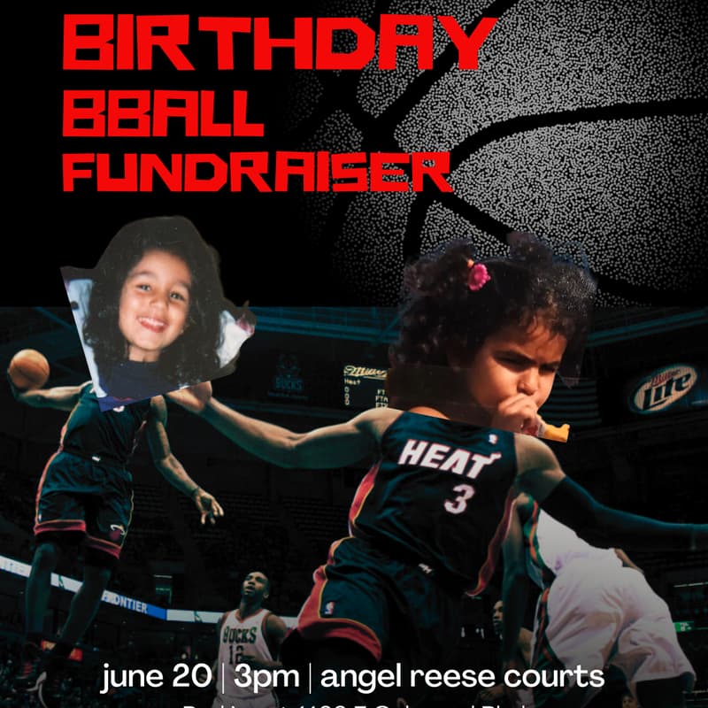 Cover Image for BBALL BIRTHDAY FUNDRAISER