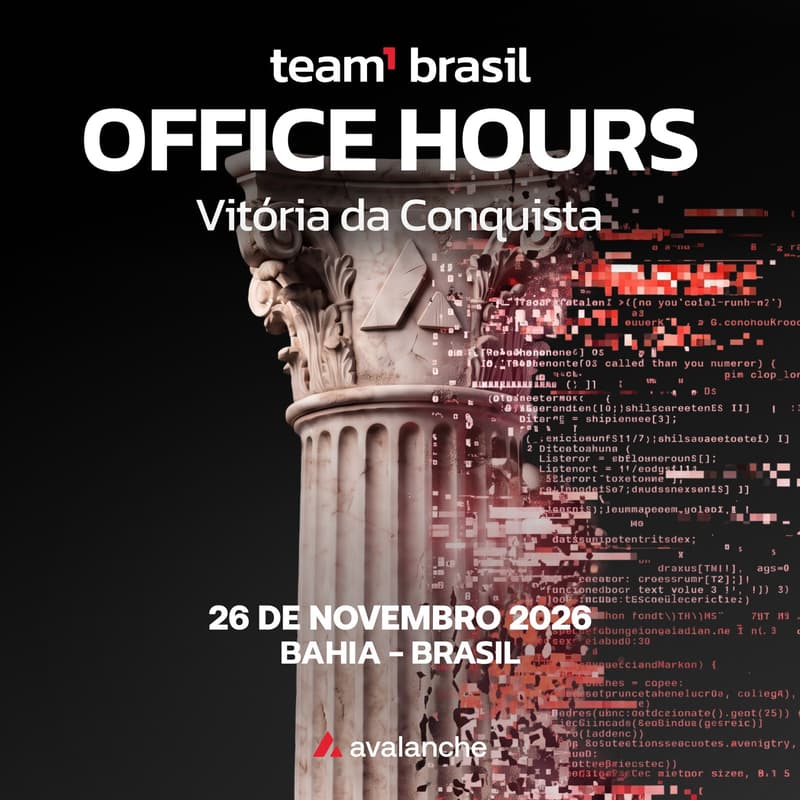 Cover Image for Team1 Brasil Office Hours: Vitória da Conquista