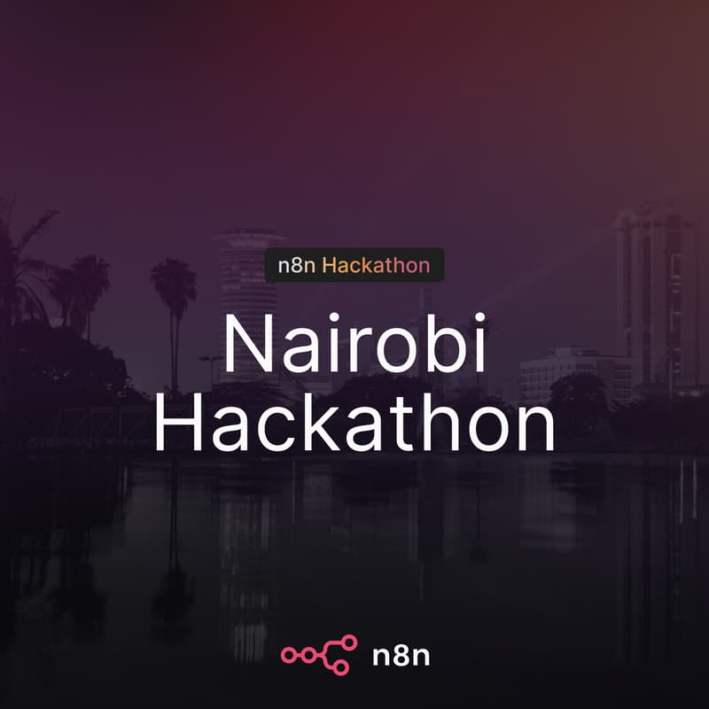 Cover Image for n8n Nairobi Hackathon