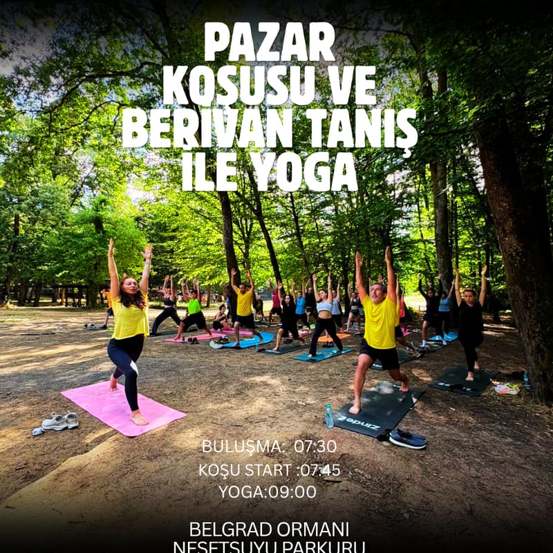Cover Image for Zinde Pazar Koşusu ve Berivan Tanış İle Yoga