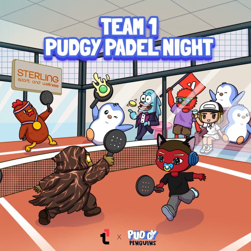 Cover Image for Team1 x Pudgy Padel Night