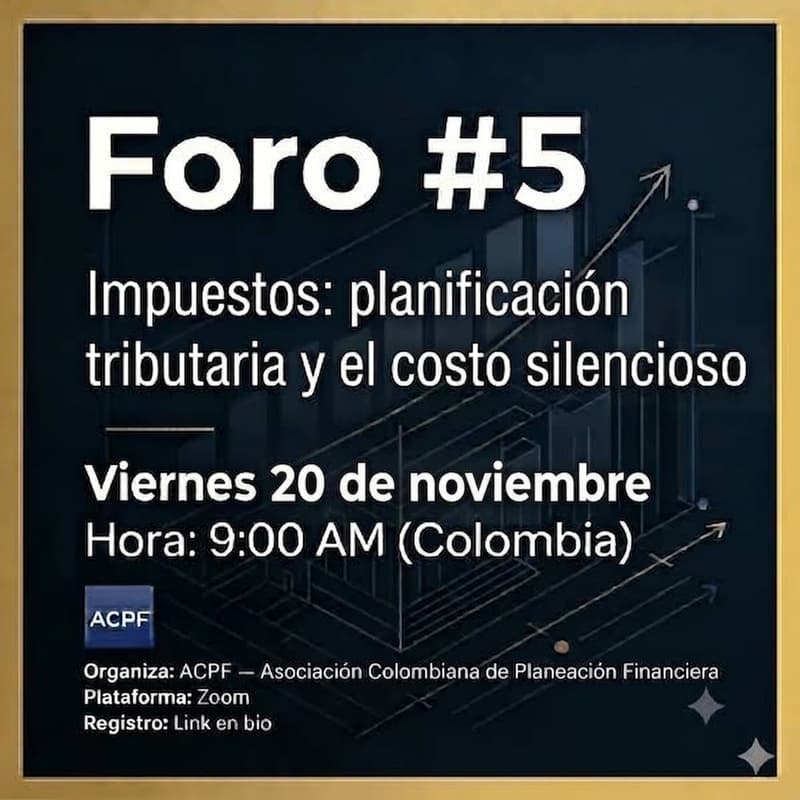 Cover Image for Foro #5 — Impuestos: planificación tributaria y el costo silencioso