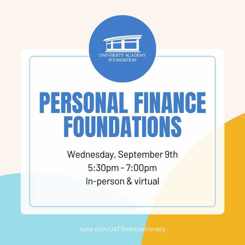 Cover Image for Financial Literacy Series: Personal Finance Foundations
