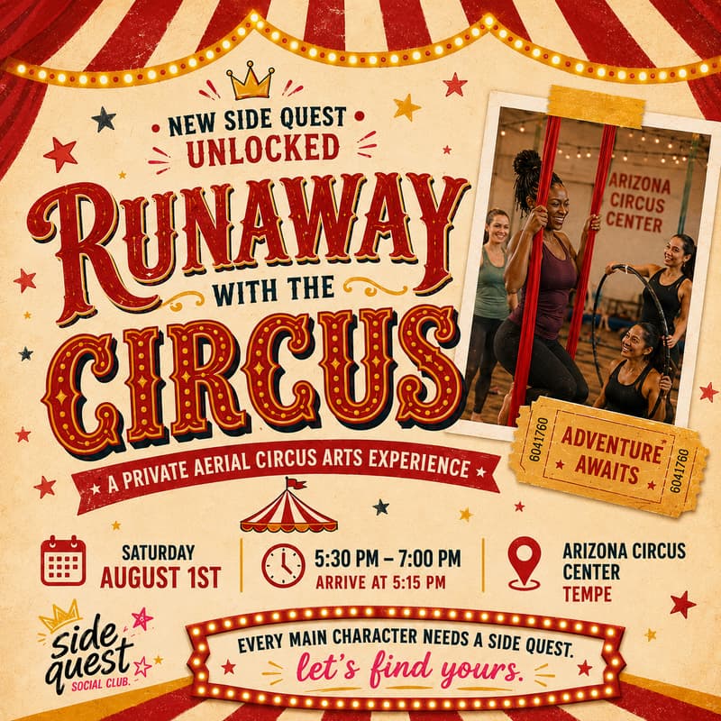 Cover Image for New Quest UNLOCKED: Aerial Circus Arts🎪