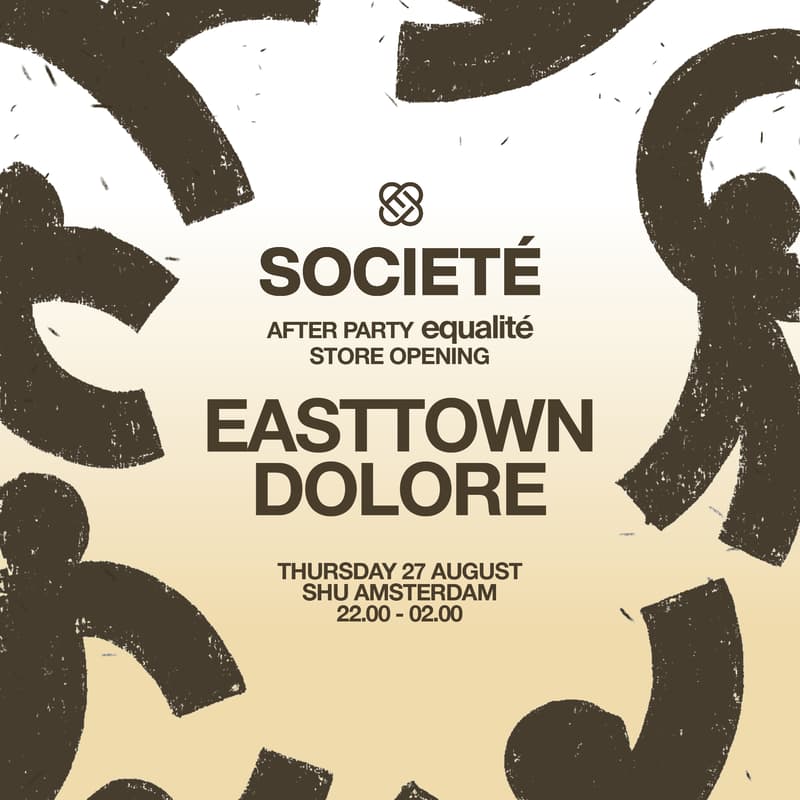 Cover Image for OFFICIAL EQUALITÉ AMSTERDAM AFTERPARTY HOSTED BY SOCIETÉ