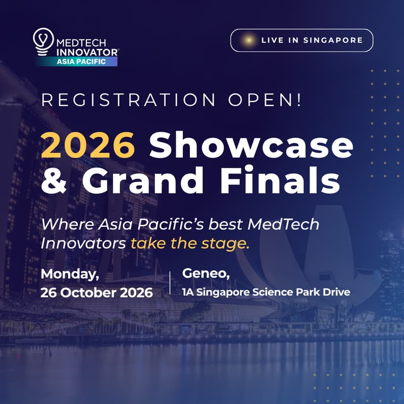 Cover Image for MedTech Innovator APAC: 2026 Showcase & Grand Finals