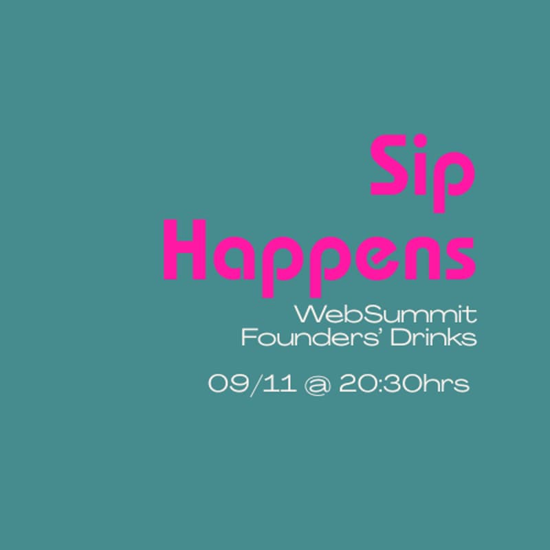 Cover Image for Founders Drinks at the WebSummit