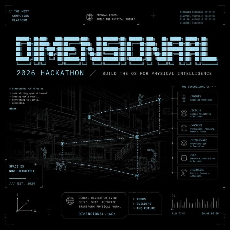 Cover Image for DIMENSIONAL (DimOS) @ muShanghai: Robot Hackathon