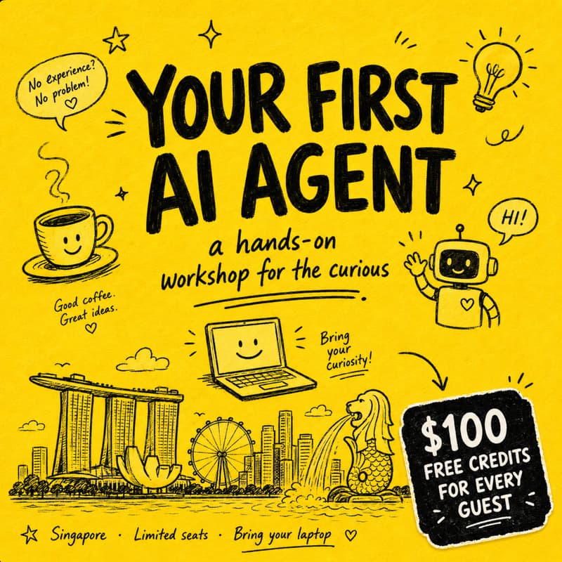 Cover Image for Your First AI Agent: A Hands-On Workshop