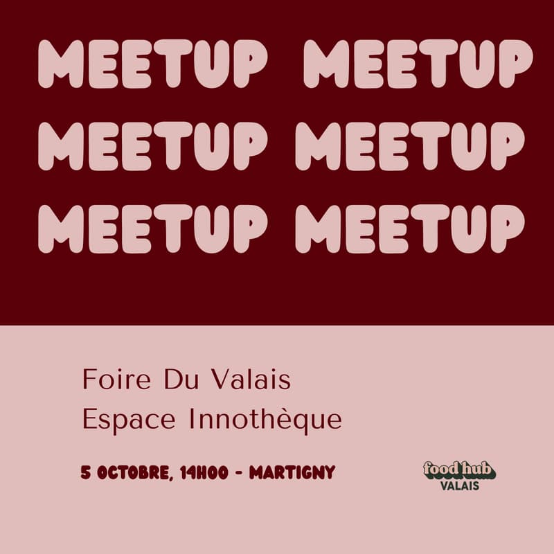 Cover Image for Food Hub Valais X Foire Du Valais.