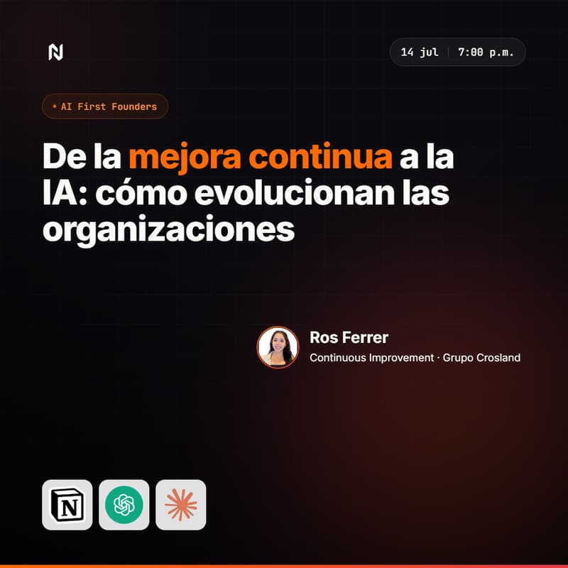 Cover Image for De la mejora continua a la IA: cómo evolucionan las organizaciones