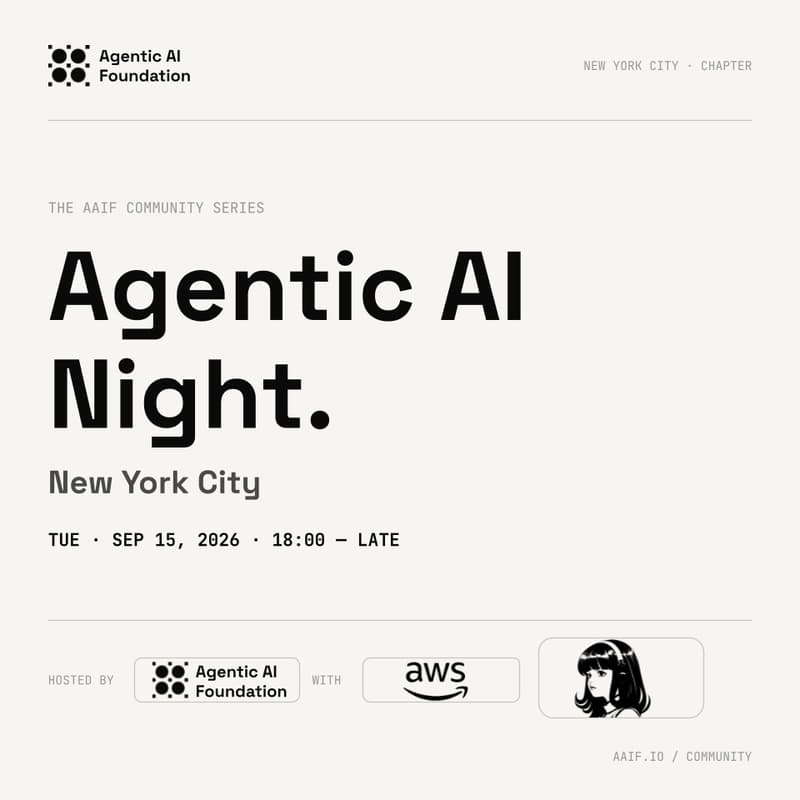 Cover Image for AAIF NYC: Agentic AI Night with Nous Research