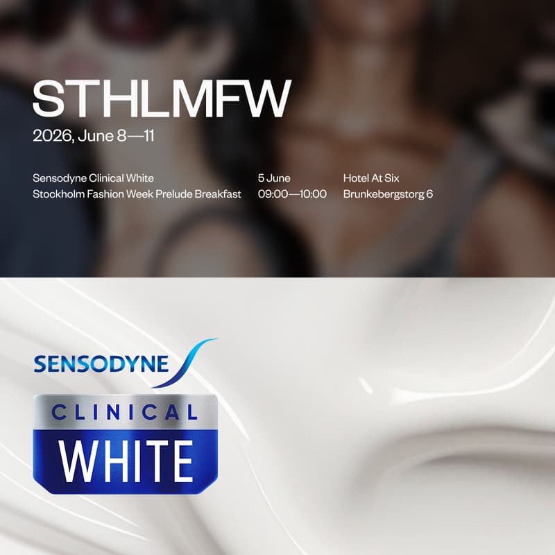 Cover Image for Stockholm Fashion Week Prelude Breakfast by Sensodyne Clinical White