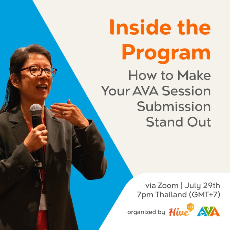 Cover Image for Inside the Program: How to Make Your AVA Session Submission Stand Out