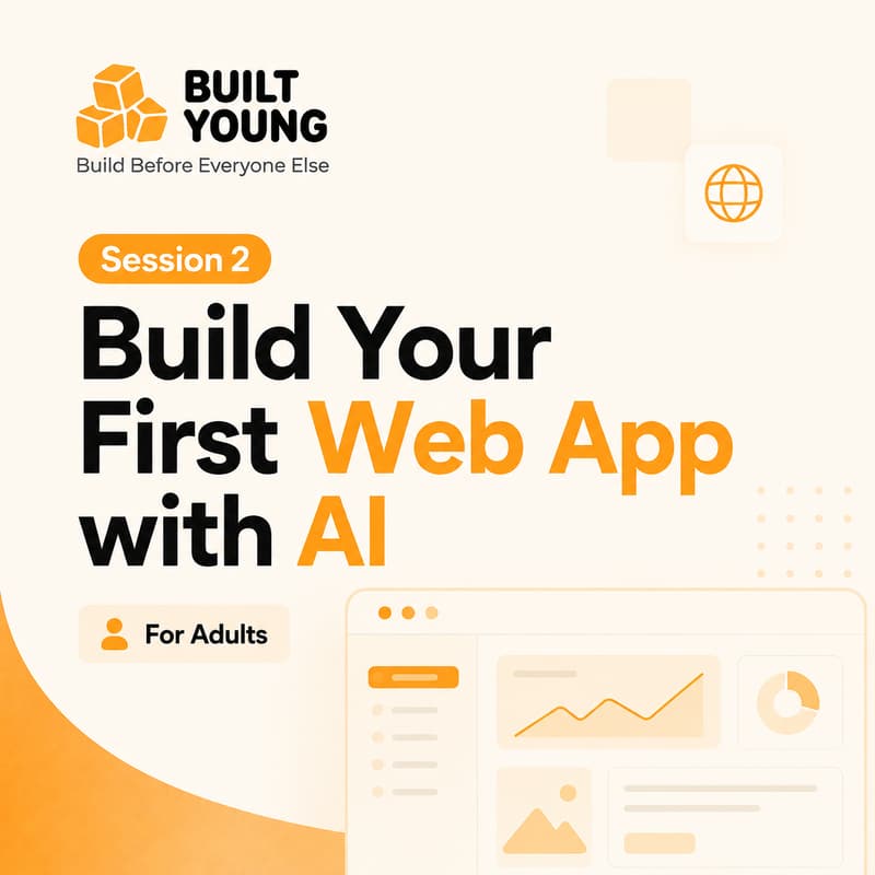 Cover Image for AI Vibe Coding for Adults #2 — Build Your First Web App with AI
