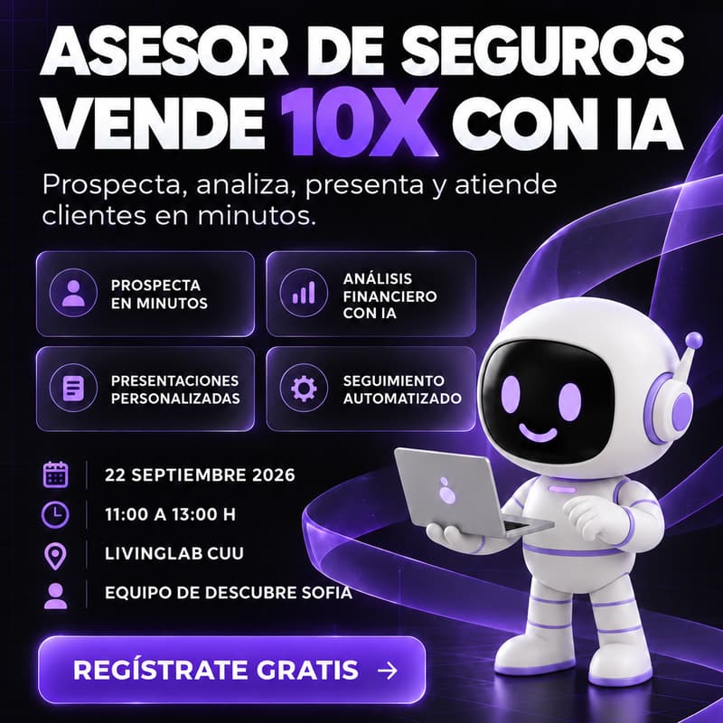 Cover Image for Asesor de Seguros - Vende 10x con IA