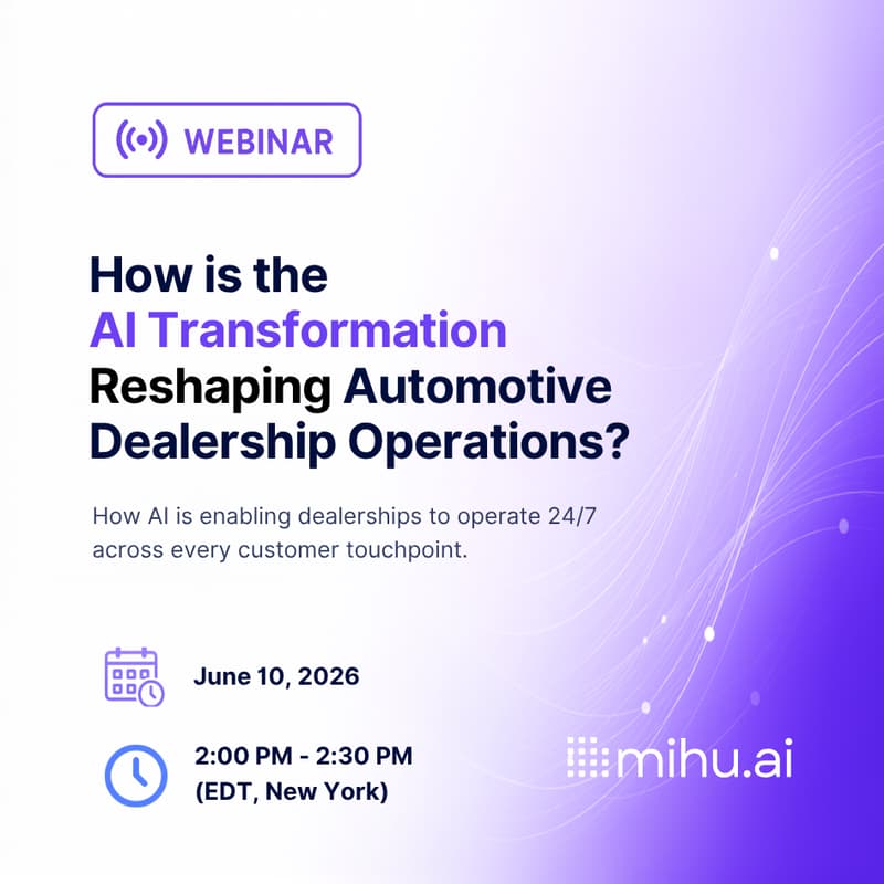 Cover Image for How is the AI Transformation Reshaping Automotive Dealership Operations?