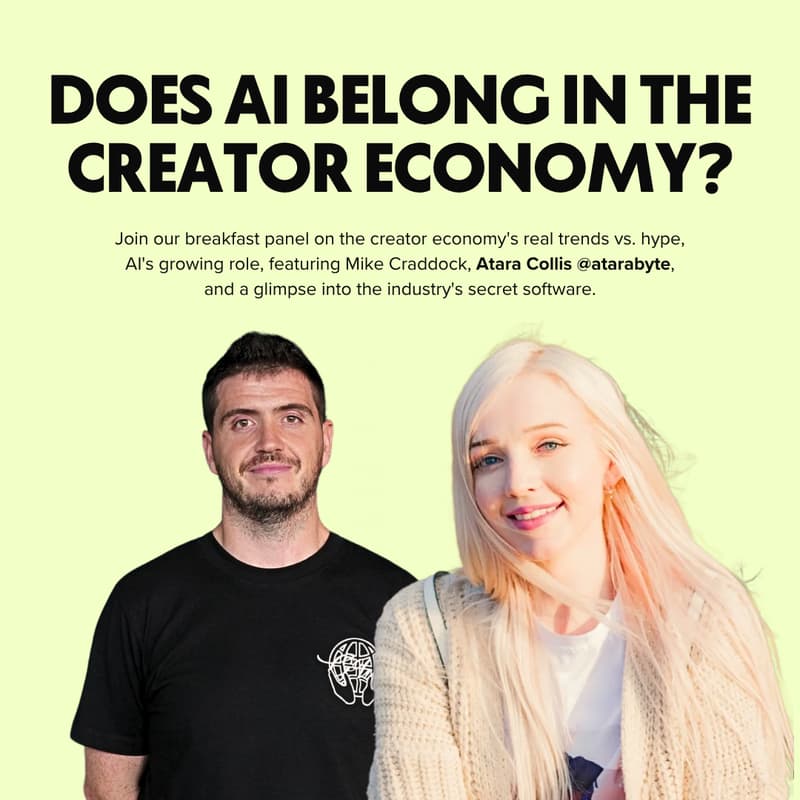 Cover Image for Does AI Belong In The Creator Economy?