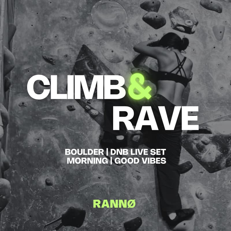 Cover Image for CLIMB&RAVE 🧗🏼‍♂️ OSTRAVA