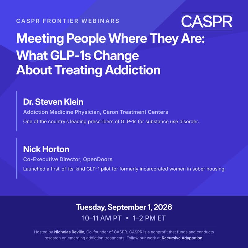 Cover Image for Meeting People Where They Are: What GLP-1s Change About Treating Addiction