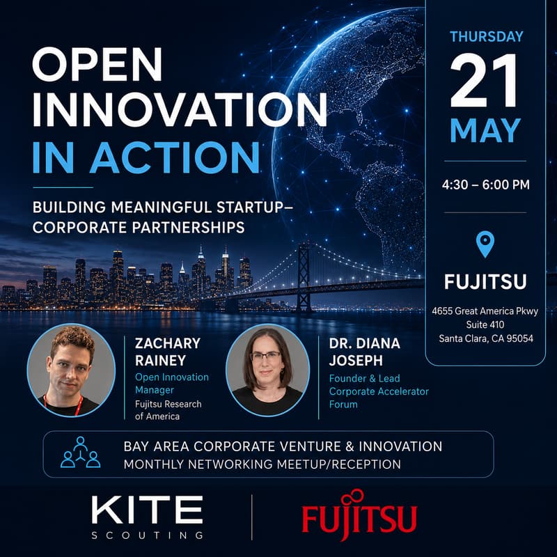 Cover Image for Bay Area Corporate Venture & Innovation Monthly Networking Meetup/Reception
