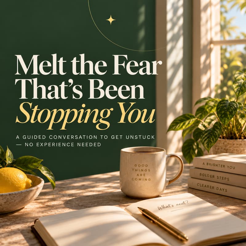 Cover Image for Melt the Fear That's Been Stopping You