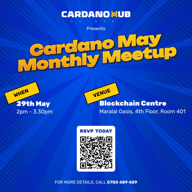 Cover Image for Cardano May Monthly Meetup