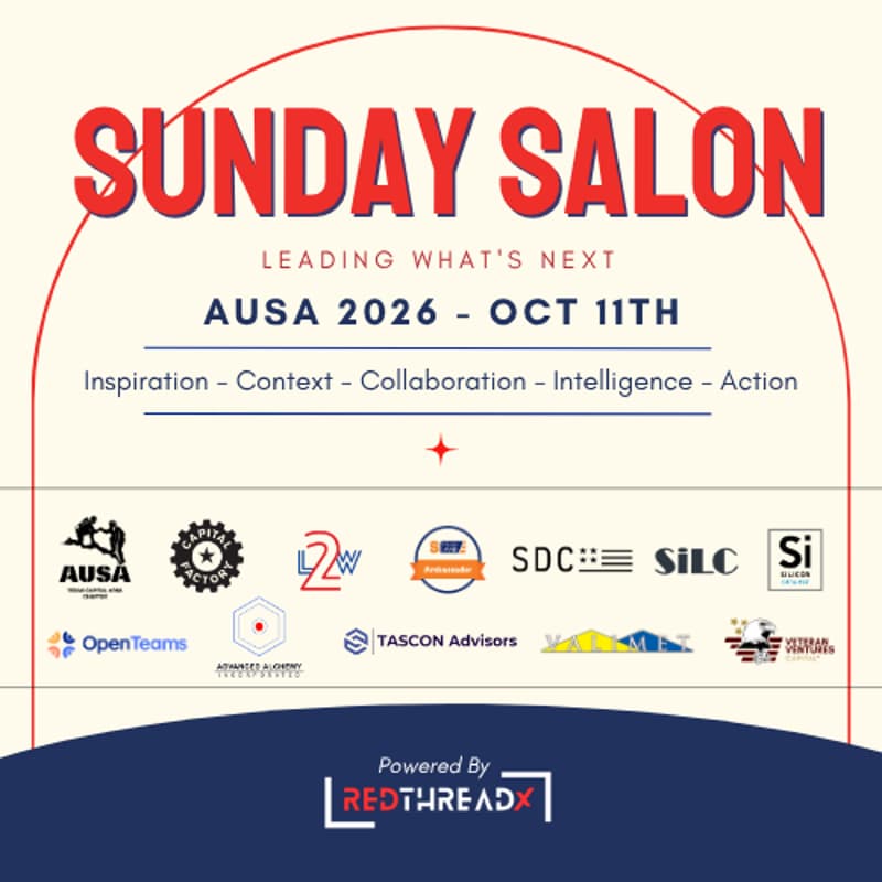 Cover Image for Sunday Salon @AUSA2026