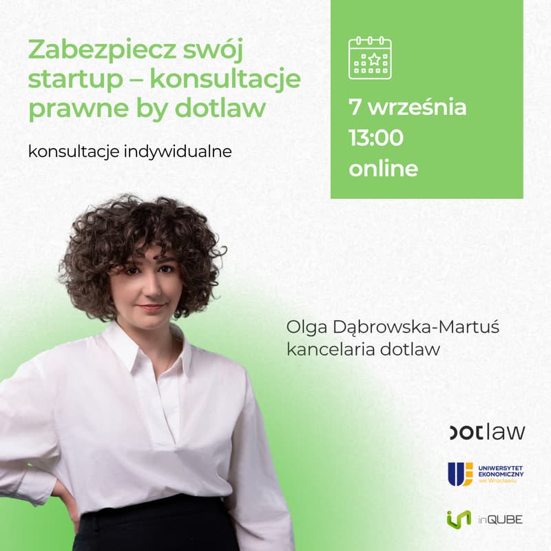 Cover Image for Zabezpiecz swój startup – konsultacje prawne by dotlaw